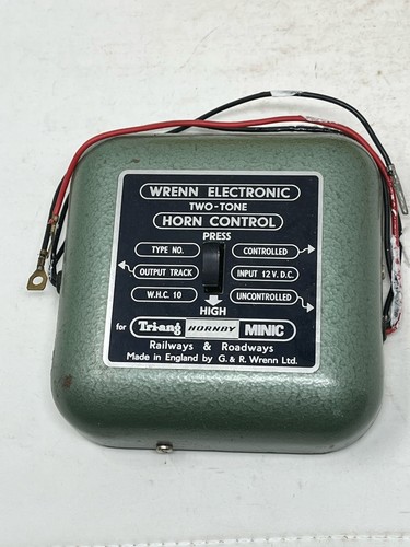 TRI-ANG HORNBY WRENN WHC400 Horn Control Set *VERY RARE* Hymek Loco EXC BOXED - Picture 15 of 22
