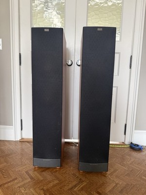 Klipsch Rf 82 II Cherry Wood Speaker Pair Tested Working | eBay