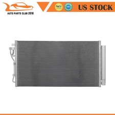 Fits Aluminum AC Condenser For 2011-2015 Hyundai Sonata 2011-2016 Kia Optima