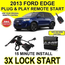 2013 Ford Edge Remote Start Plug and Play Easy Install Truck F150 3X Lock FO1
