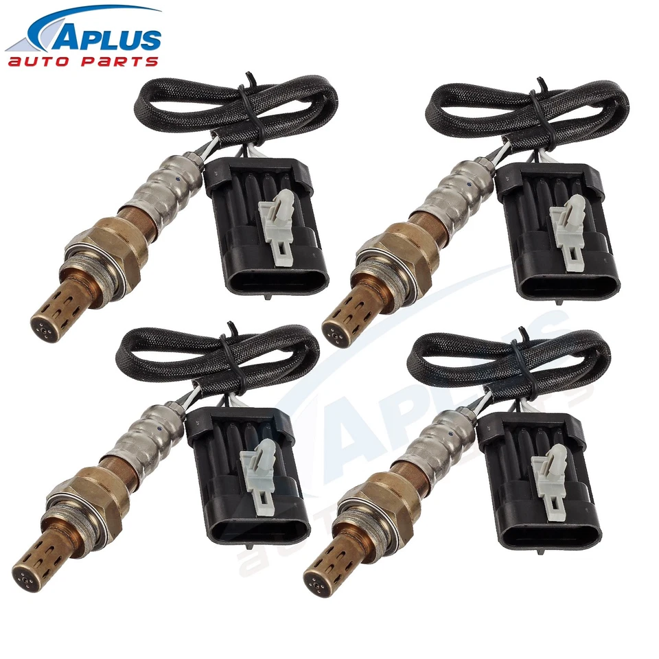 4Pcs Up+Downstream Oxygen Sensor For 2001 Honda Passport Isuzu Rodeo Sport 3.2L - Image 3 of 4