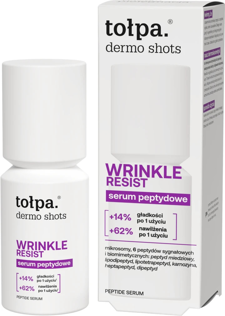 Tołpa Dermo Shots Wrinkle Resist Peptide Serum 50ml