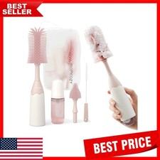 Soft Silicone Bottle Cleaner with Portable Design - Ideal for Baby Accessories