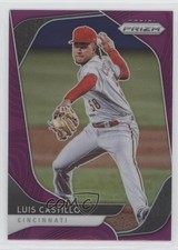 2020 Panini Prizm Purple Prizm Luis Castillo #88 ut4