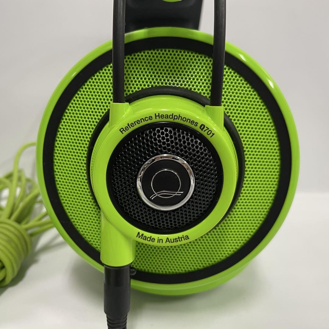 ✨動作OK✨ AKG Q701 グリーン GRN 希少 ヘッドフォン 【公式通販】