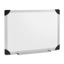 Lorell LLR55650 Aluminum Frame Dry Erase Board 24x18 White