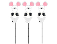 15 Pcs 3 Blind Mice Mouse Costume Set for Men and Women Dress Up Cosplay Play