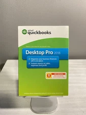 Intuit QuickBooks Desktop Pro 2018 Software Small Business Accounting W/ Key