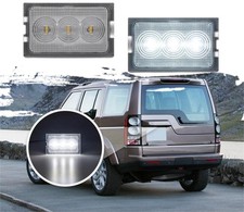2X Kennzeichenbeleuchtung für Land Rover Discovery Freelander Range Rover Sport