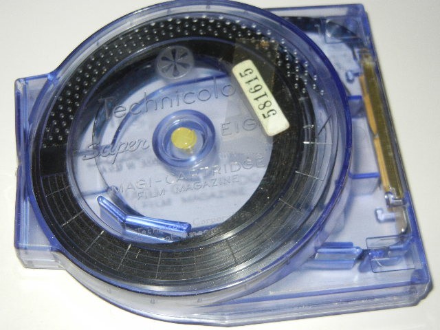 VINTAGE TECHNICOLOR 8 MAGI-CARTRIDGE 07/24/1969 APOLLO 11 SPLASHDOWN HOME MOVIE