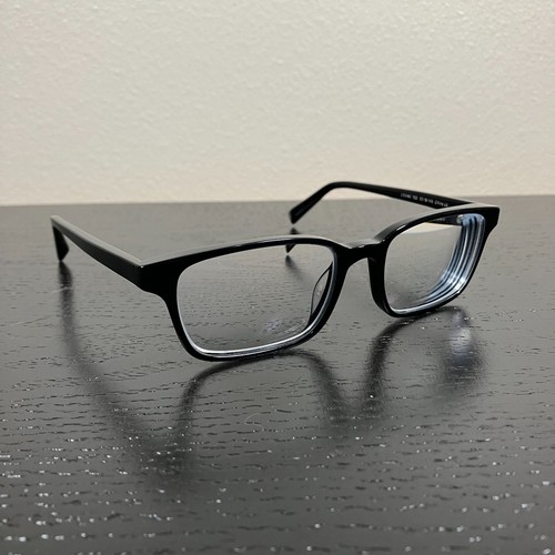 Warby Parker Eyeglasses FRAMES ONLY Crane Black 100 52-18 145