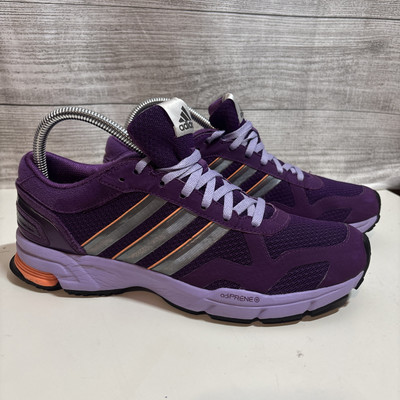 Adidas Women 8 Purple Aktiv Against Cancer Adiprene Running Sneakers Marathon