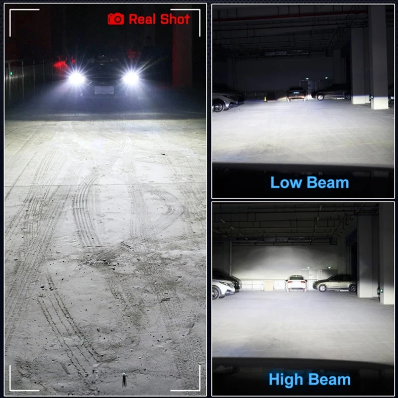 LED Headlight Canbus 4300K 6000K 8000K H4 H1 H11 H8 880 881 H27 9007 9008 H13 H9 - Image 4 of 4