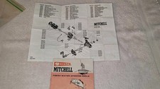 Garcia Mitchell Manual Fresh Water Spinning Reels & Mitchell 410UL Pamplet 