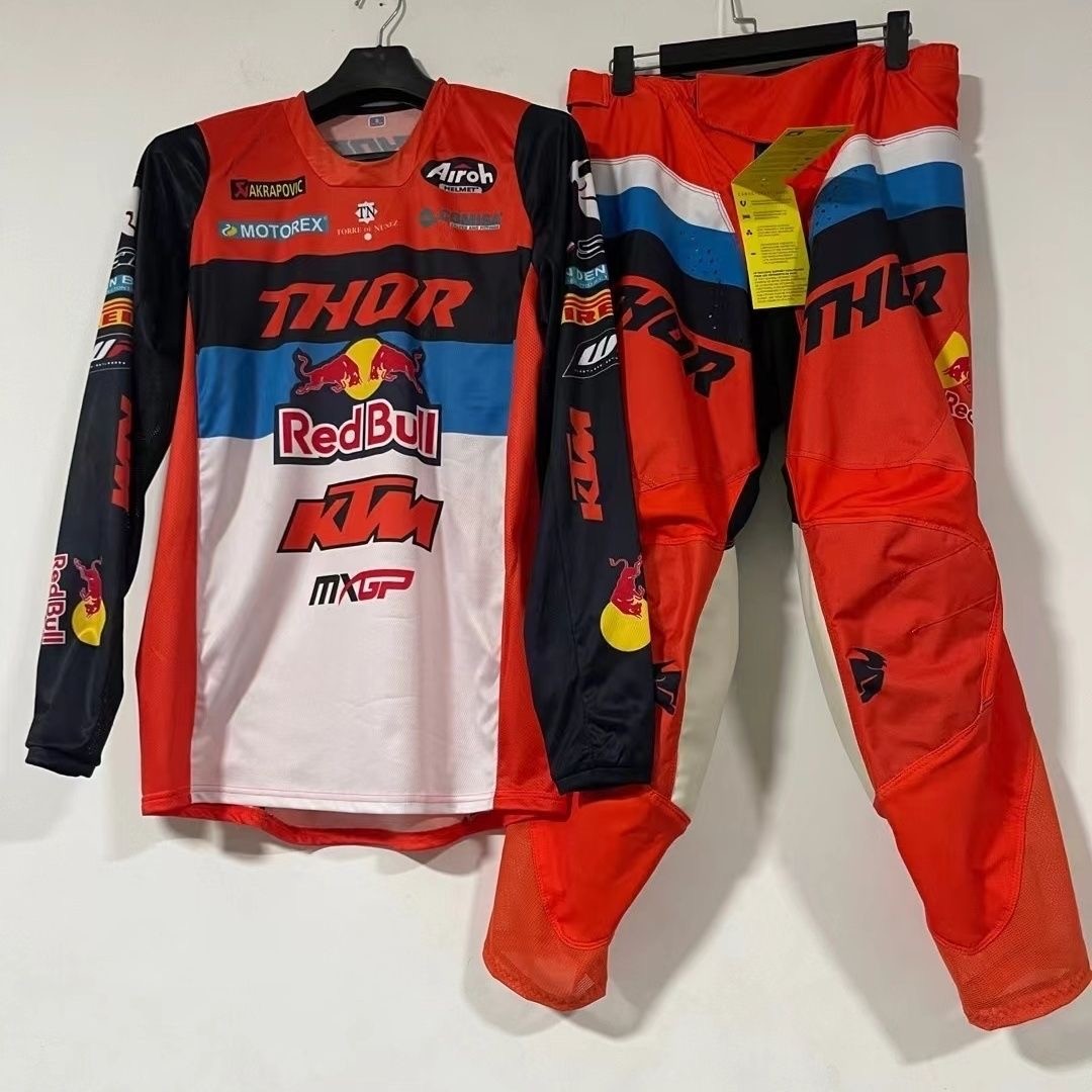 Thor KTM Team Sportmode Motocross Racing Gear Set Jersey & Pants
