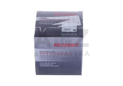 Voltcraft AM-72X72 AM72X72 AM-72X72/15V AM72X7215V Analogue Panel Mete! NEW!