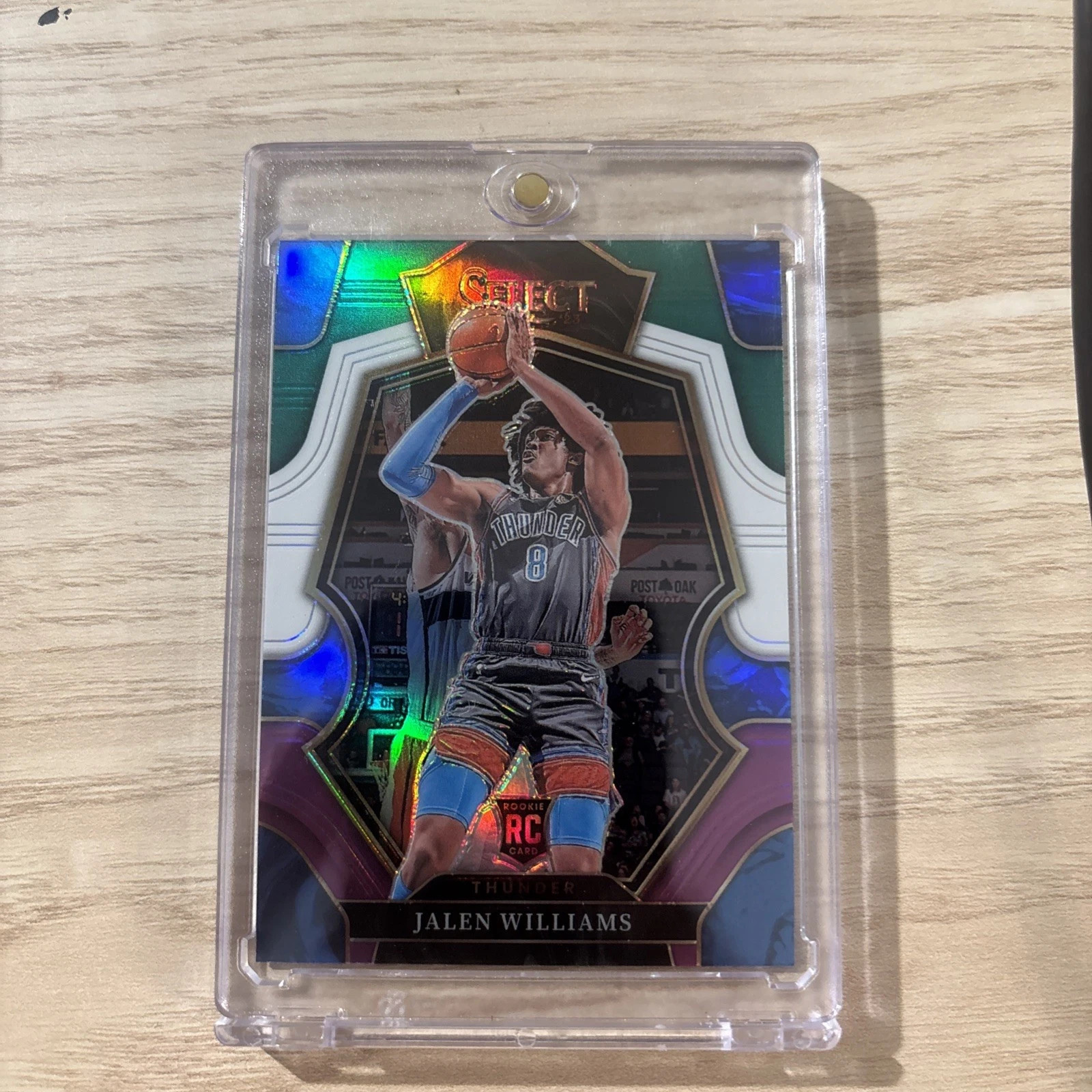 Jalen Williams - Thunder - 2022-23 Select Premier Level Tri-Color RC! No.167!