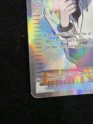 pokemon card n full art N's Plot 173/086
