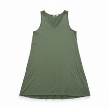 Gap Women’s Tank Swing Dress, Size Medium, Green, Knee Length