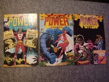 POWER COMICS 1988 Lot 1 3 & 4  Dave Gibbons Brian Bolland Eclipse Acme Black 