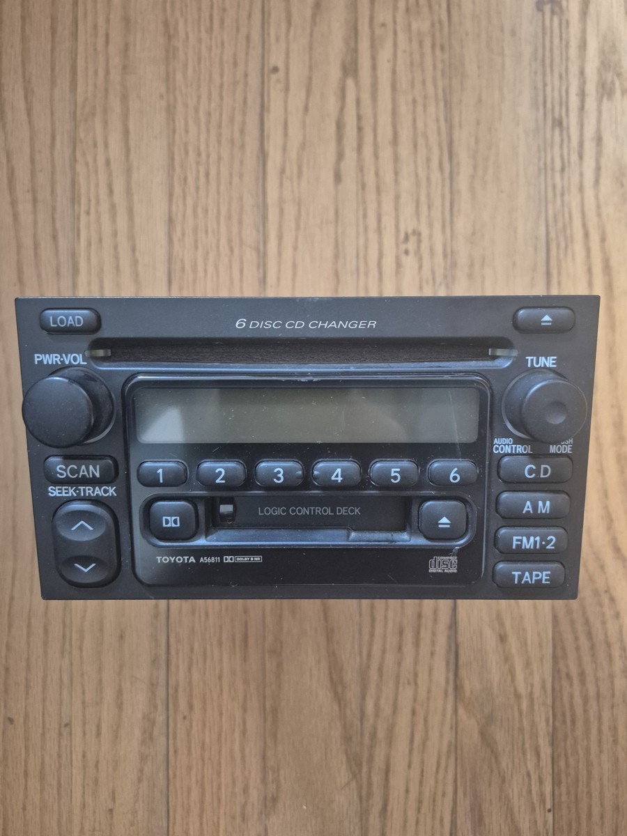 2000-2002 TOYOTA TUNDRA AM FM STEREO RADIO ID 86120-0C040 OEM ( CD
