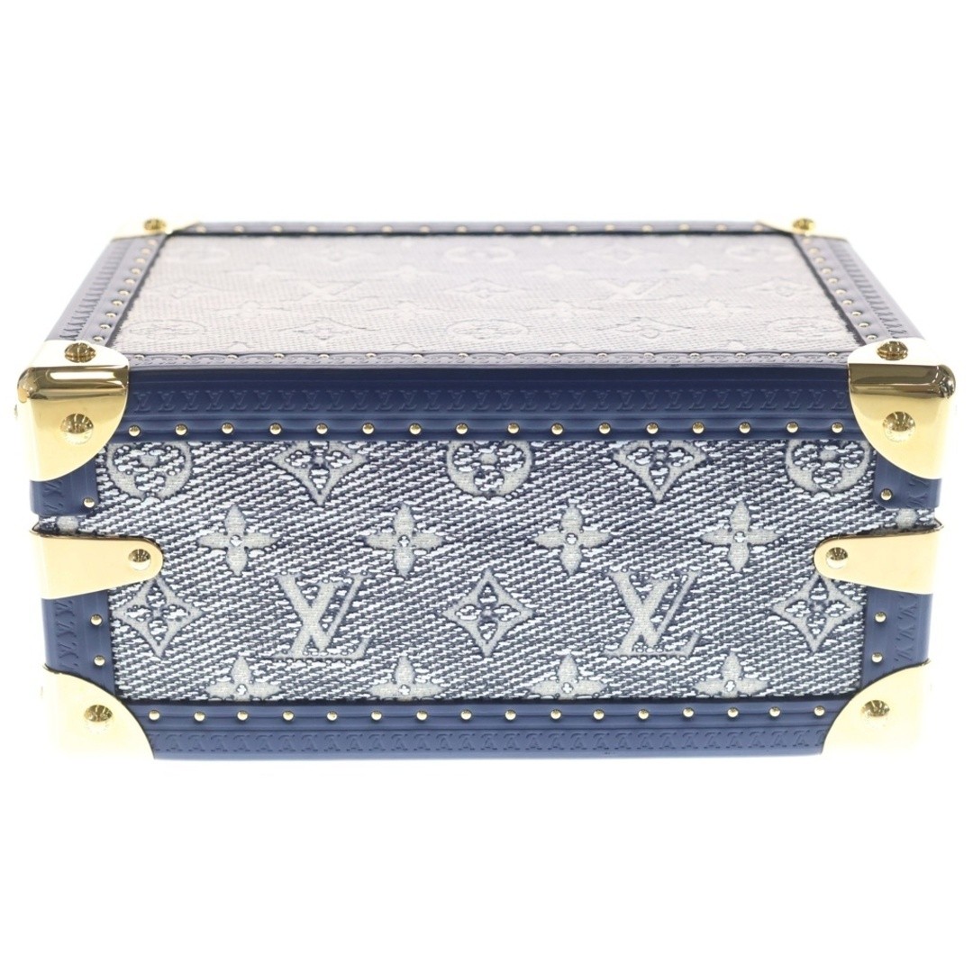 Louis Vuitton Monogram Petit Vallies 2-Way Shoulder Bag - Blue image 4