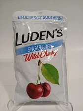 Luden's Throat Drops Wild Honey Pectin Lozenges 25 Count (Lot of 3)