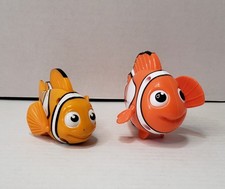 FINDING NEMO Lot of 2 Marlin  Nemo Vintage 2003 McDonalds Happy Meal Toys