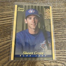 1997 Donruss Studio - Shawn Green #106 Press Proof Gold /500 Blue Jays 