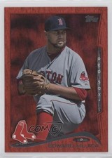 2014 Topps Update Red Hot Foil Edward Mujica #US-161 5ta