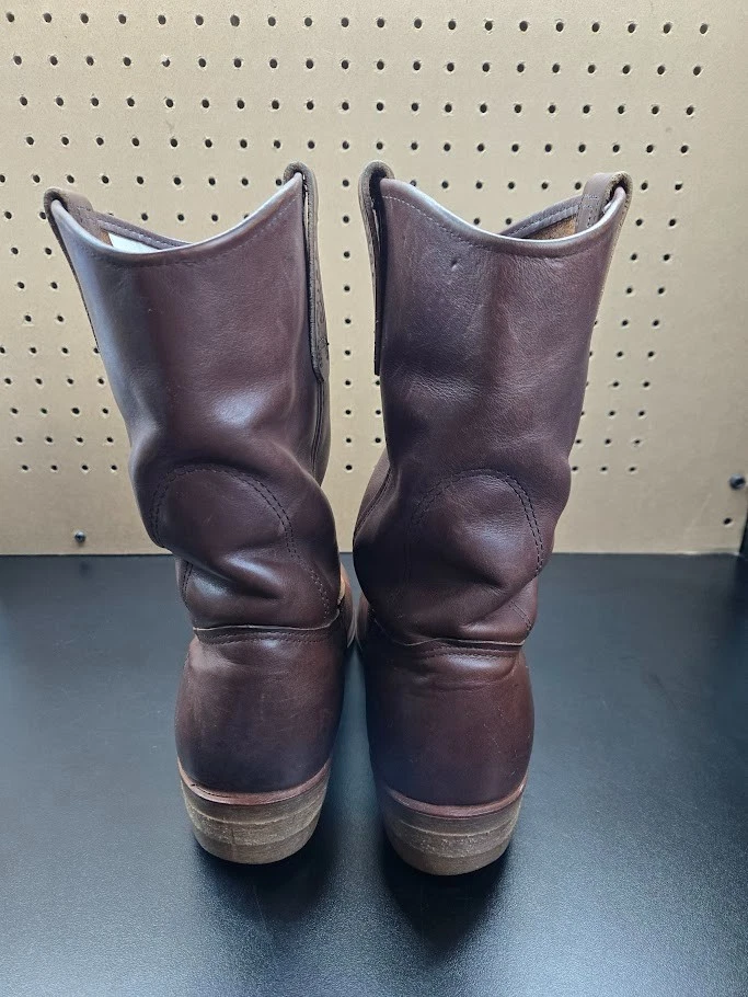 Botas de Colección Red Wing Pecos 1155 Asiento de Uñas Western Trabajo Vaquero Talla 9 D Foto 3 de 4