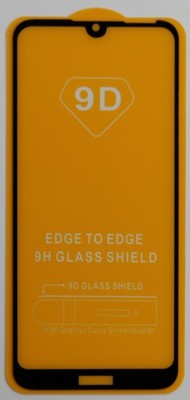 Huawei Enjoy 9e Panzerschutz Glasfolie 6D Schwarz FullCover 9H Display Hartglas 