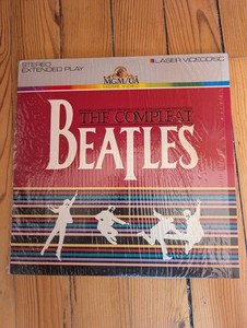 Compleat Beatles, The The 1982 Laserdisc LD NTSC Japan OBI  Encore Edition