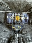 Lucky Brand Sofia Skinny Jeans Womens Size 16/33 Black — photo 10