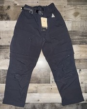 Men's Size XS Nike ACG Smith Summit Cargo Black Pants FN0428-010