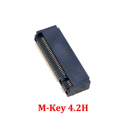 1PCS M.2 Connector 67P M KEY NGFF Interface Socket SSD Socket H=2.3/3.2/4.