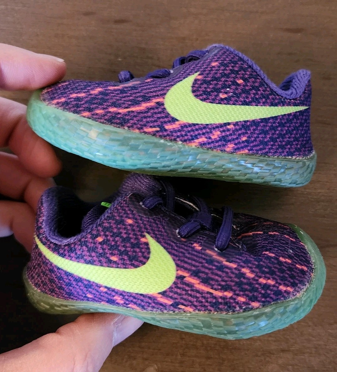 PONY Nike Viola KD 8 Durants Stivaletto Culla Scarpe Bambino Sneaker 768865 535 Taglia 1C