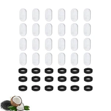 Nispira Water Filter Set for PLWF003 Cat Fountain Petlibro 67oz/2L 101oz/3L 24Pk