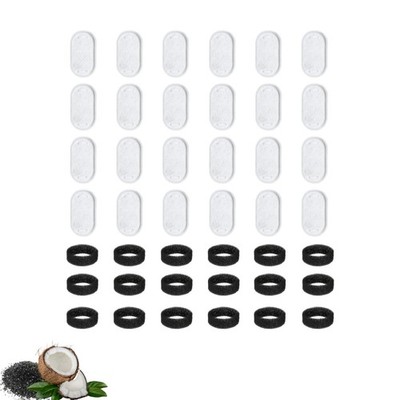 Nispira Water Filter Set for PLWF003 Cat Fountain Petlibro 67oz/2L 101oz/3L 24Pk