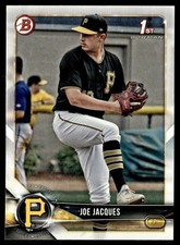 2018 Bowman Draft Joe Jacques Pittsburgh Pirates #BD-24