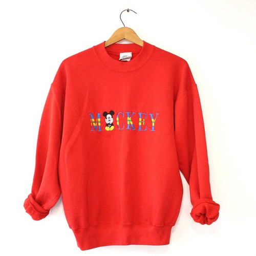 Vintage Walt Disney Mickey Mouse Sweatshirt Large