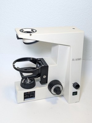 Zeiss  AXIOLAB  Mikroskop - Stativ , Elektronik intakt, etwas aufarbeiten 