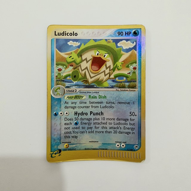 Ludicolo [Reverse Holo] #7 (Sandstorm (2003))