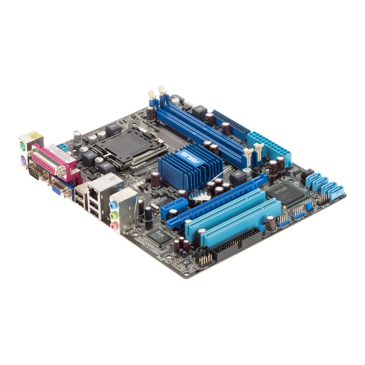 Carte Mère ASUS P5PL2 REV 2.00G, Socket 775, ATX, DDR2, Sans Plaque, Occasion
