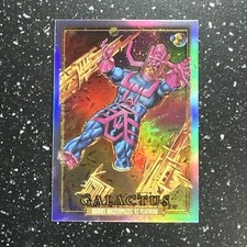 2024 SkyBox Marvel Masterpieces 92 Platinum Rainbow #30 Galactus
