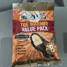 Hot Hand Toe Warmers 9 Value Packs. 6 Pair In Each Equals 54 Pairs Expires 1/29