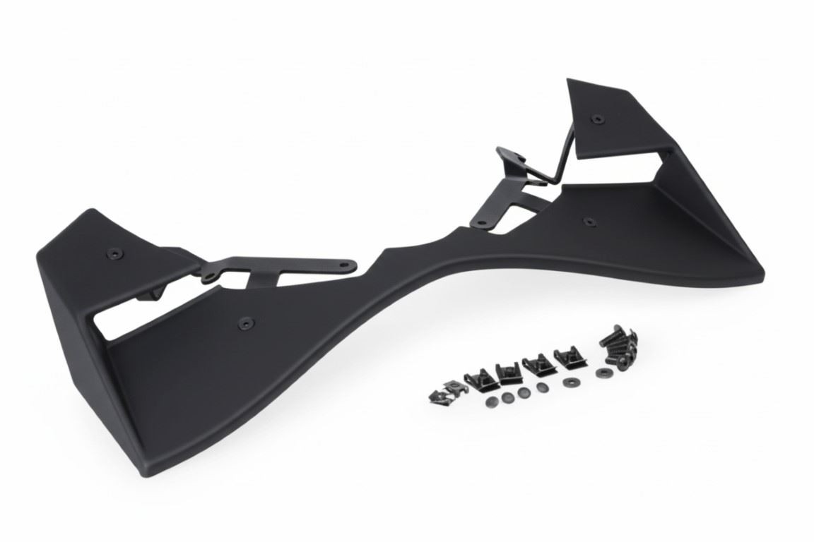 Puig Matt Black Downforce Spoilers Suzuki GSX R 1000 2017-2021
