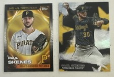 2026 Topps Series 1 Celebration Two Card Set Paul Skenes Pittsburgh Pirates