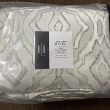 Luxury Hotel Windsor King Duvet Cover Mini Set New