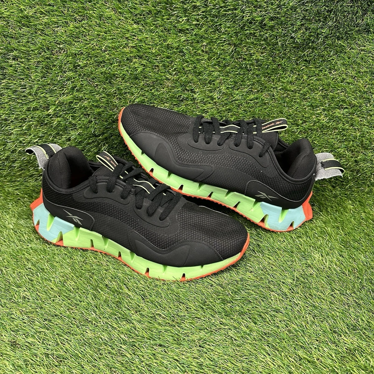 Reebok Zig Dynamica Black Neon Mint | eBay display picture 2